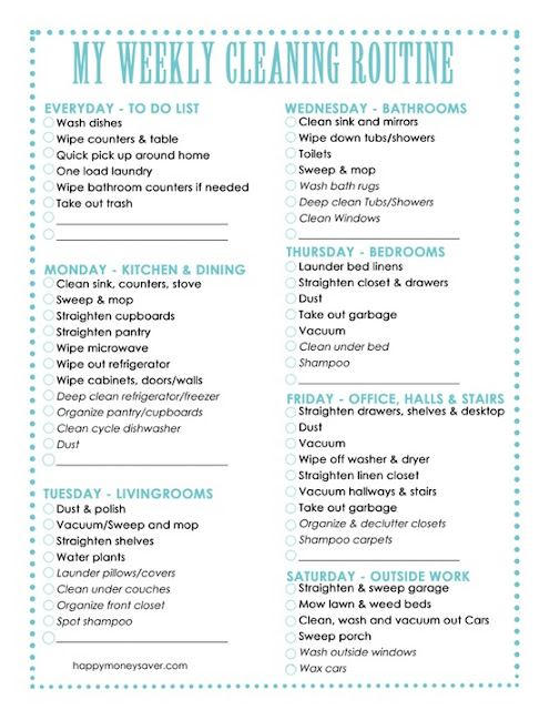 weekly cleaning printable free organization printables, printable, printables, to do list printable, kids activity printables, meal printable, cleaning printable