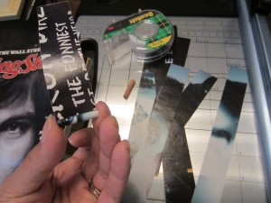 Recycled Magazine Frame 003